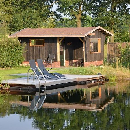 B&B Pipowagen "Het Wellnesst" Op Wellness Camping En B&B Stoltenborg Meddo 외부 사진