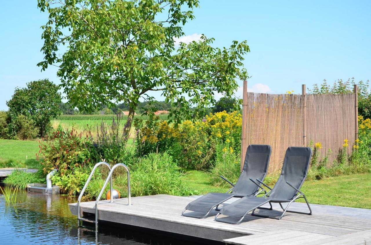 B&B Pipowagen "Het Wellnesst" Op Wellness Camping En B&B Stoltenborg Meddo 외부 사진